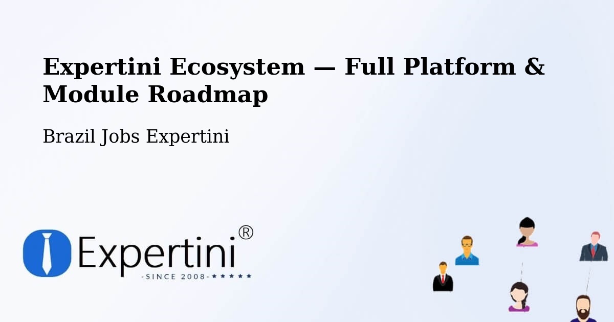 Expertini Ecosystem — Full Platform & Module Roadmap – Caibi