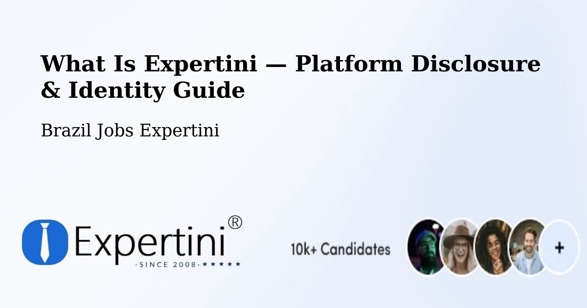 What Is Expertini — Platform Disclosure & Identity Guide – Caibi
